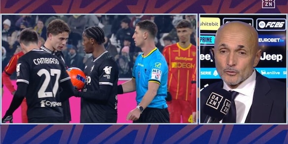 Spalletti infastidito in tv per la domanda sul rigore di David: "La prossima volta battetelo voi, allora"