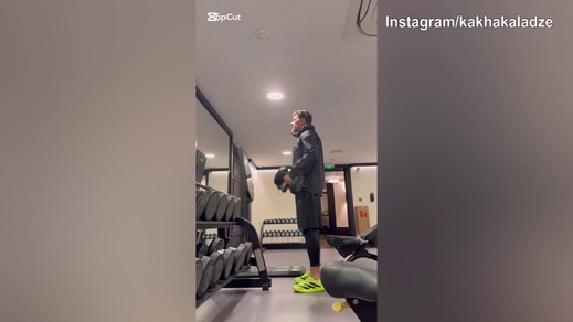 Kaladze, duro lavoro in palestra