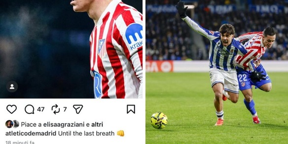 L'Atletico Madrid e il mistero del post con la foto di Raspadori: c'è il like della compagna. Romanisti furiosi