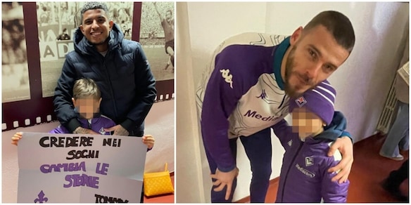 Fiorentina, il desiderio di Tommy si avvera: "Credere nei sogni cambia le storie"