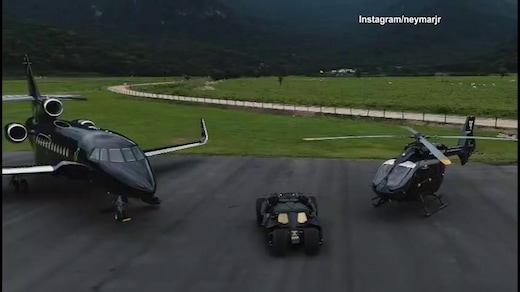 Neymar che lusso! Il jet privato lascia a bocca aperta