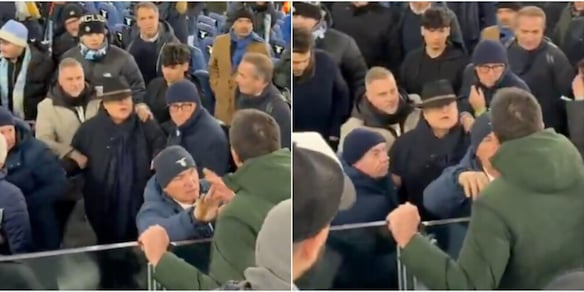 Lotito, caos allo stadio: pioggia di insulti dai tifosi e rissa sfiorata con un tifoso