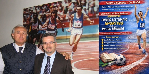 Premio Letterario Sportivo dedicato a Pietro Mennea, appuntamento il 24 gennaio