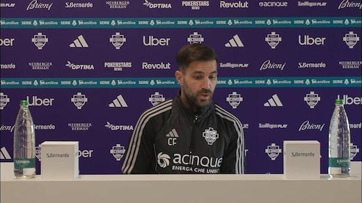 Fabregas: "Bologna? Italiano è un allenatore incredibile"