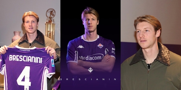 Fiorentina, ufficiale Brescianini: le prime immagini in viola