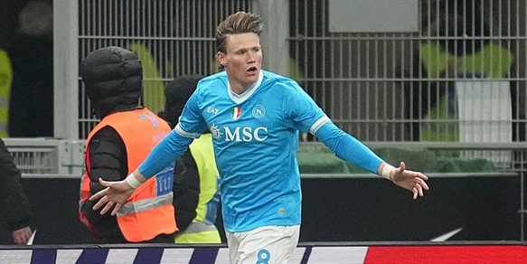 Napoli, McTominay padrone a San Siro