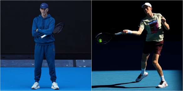 Sinner e Cahill, altro che addio: eccoli al lavoro insieme in campo agli Australian Open