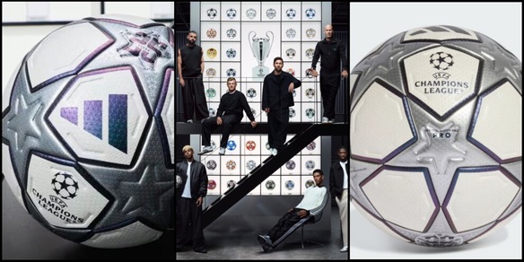 Da Messi a Yamal, da Zidane a Dembélé: ecco il nuovo pallone Adidas per la Champions League