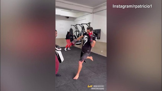 Roma, ricordi Rui Patricio? Eccolo impegnato in un allenamento di boxe