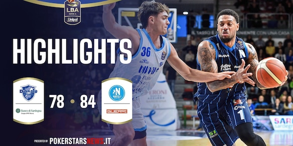 Banco di Sardegna Sassari - Guerri Napoli | PokerstarsNews Highlights Serie A Unipol 2025/2026