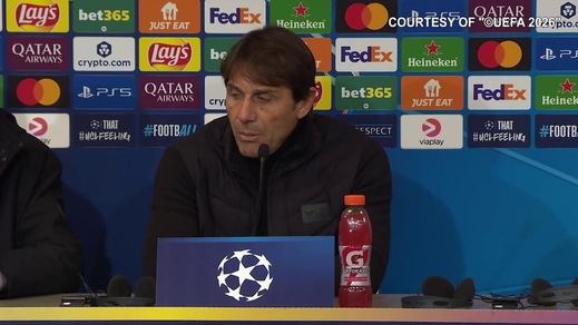 Conte: "Non ci sono attenuanti per il secondo tempo"
