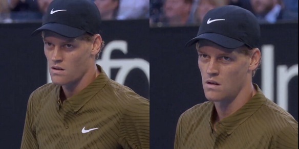 Lo sguardo di Sinner diventa virale: "Jannik, ricordati che non ti ho fatto nulla..."