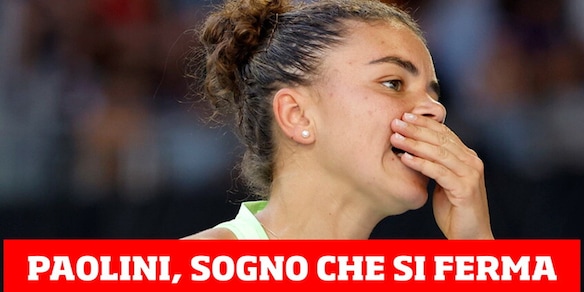 Australian Open, Paolini fuori