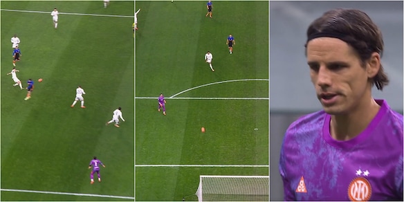 Sommer, ma che fai? La sequenza dell'incredibile errore e del gol di Moreo