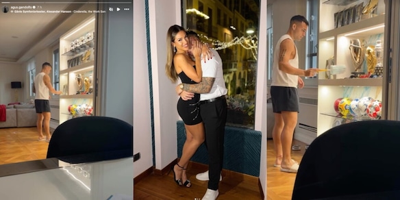 Domenica mattina a casa Martinez, Lautaro spolvera..i suoi trofei