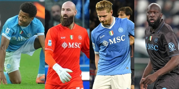 Quei 167 indisponibili nelle 32 partite sulla barca Napoli in tempesta