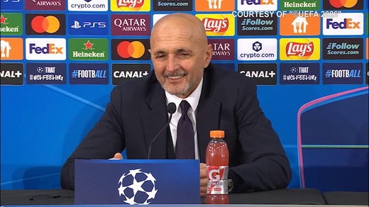 Spalletti risponde a Conte: "Pensavo fosse AI"