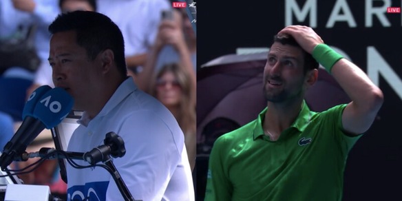 Djokovic, battibecco con l'arbitro durante il match con Musetti: "Che fai? Dovevi fare il gentiluomo..."