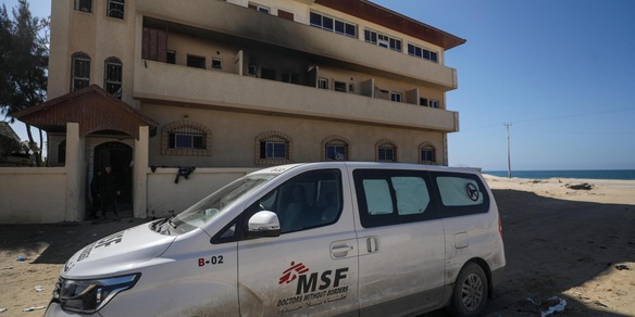 Israele interrompe le attività Msf a Gaza, 'fuori da Striscia entro 28/2'