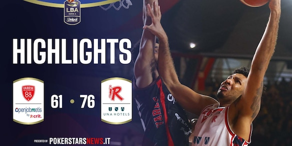 Openjobmetis Varese - UNA Hotels Reggio Emilia | PokerstarsNews Highlights Serie A Unipol 2025/2026