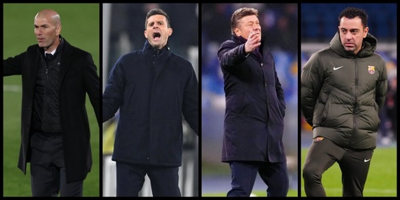 Da Zidane a Motta, da Mazzarri a Xavi: ecco gli allenatori liberi e in cerca di una nuova squadra