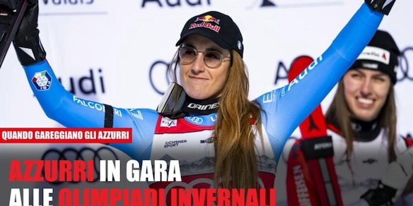 Olimpiadi, quando gareggiano gli Azzurri