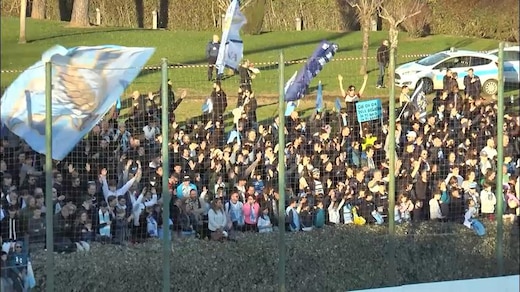 Lazio, prosegue lo sciopero degli ultras