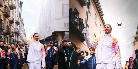 Ibrahimovic con la Fiamma Olimpica: "Ora le Olimpiadi possono iniziare"