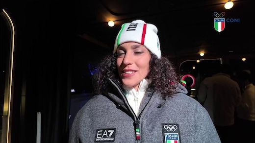 Brignone a Casa Italia: "Emozione indescrivibile, ho detto ad Amos Mosaner..."