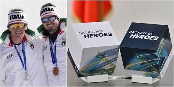 Milano Cortina 2026, Franzoni e Paris inaugurano le Backstage Heroes Medals