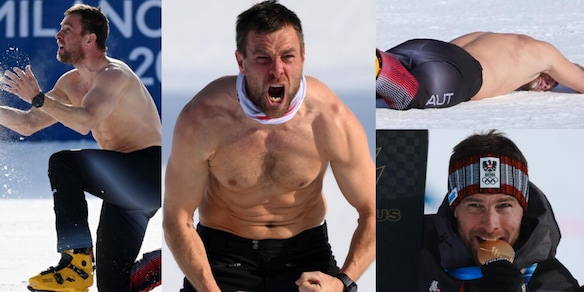 Esultanza folle alle Olimpiadi, vince l'oro e festeggia a petto nudo! Ecco le foto