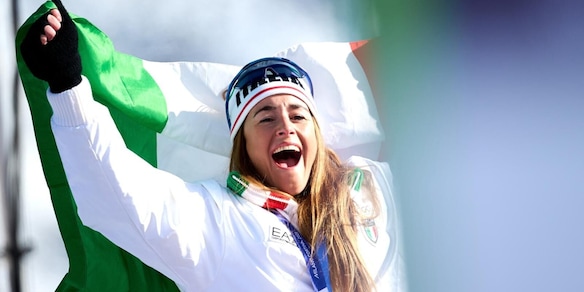 Goggia esulta: "La mia vittoria di testa". Poi il ricordo di Elena Fanchini