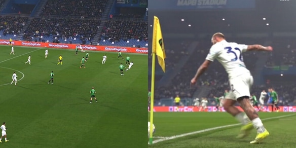Perché il gol dell'1-0 in Sassuolo-Inter andava annullato: la moviola