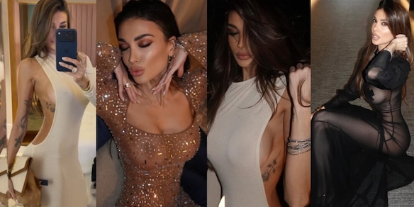 Cristina Buccino bellissima con le sexy trasparenze: gli abitini sono "vedo non vedo"