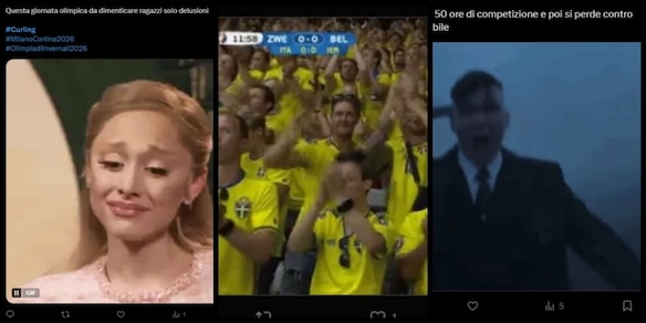 Curling: tra lacrime e invocazioni alla Svezia i social si scatenano per la sconfitta in semifinale