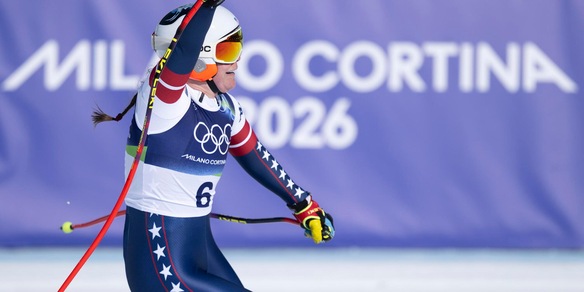 Milano Cortina: l'americana Johnson davanti in combinata, attesa per Shiffrin