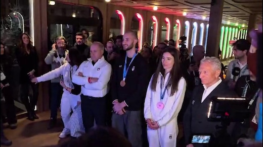 Constantini e Mosaner rivedono la loro vittoria: che festa a Casa Italia!