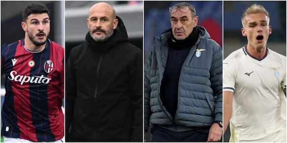 Bologna-Lazio, le formazioni ufficiali di Italiano e Sarri