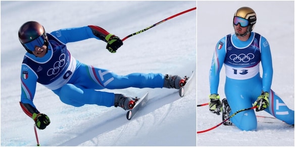 Delusione Italia nel Super G: Paris cade, Franzoni fuori dal podio