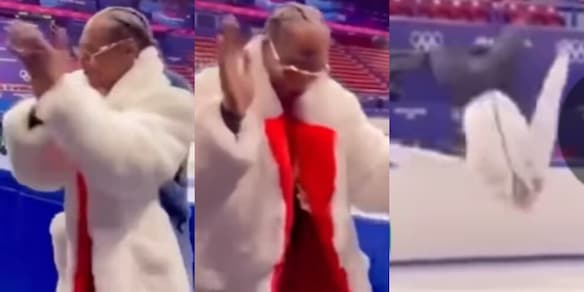 Malinin e il leggendario backflip a richiesta: Snoop Dogg glielo chiede, lui lo fa. E la reazione del rapper è...