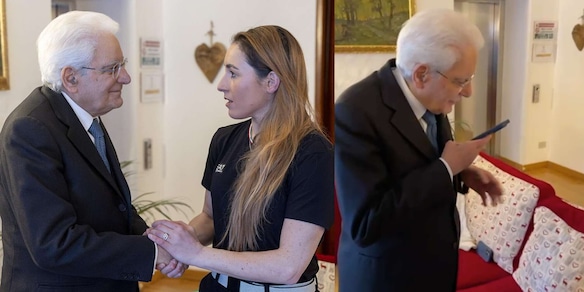 Mattarella scherza su Gasperini con Sofia Goggia: "Sa perché è così bravo?". Poi telefona a Fontana