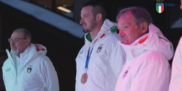 Dominik Paris a Casa Italia Livigno: “Questa medaglia ha un valore molto alto”