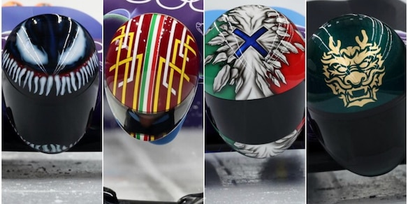 Allo Skeleton la medaglia d'oro dei caschi più originali