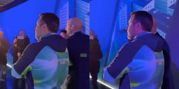 Strisciuglio all’inaugurazione della mostra immersiva “Dal sogno alla realtà – L’Italia al centro del mondo”