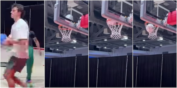 L'ex campione della Roma si dà al basket. Ma il canestro lo fa con... i piedi. Scoprite chi è