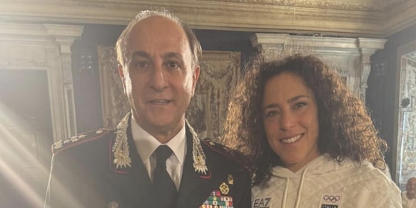 Il Generale Luongo telefona a Brignone: “Un'altra pagina di storia». E l'oro è doppio con Vittozzi