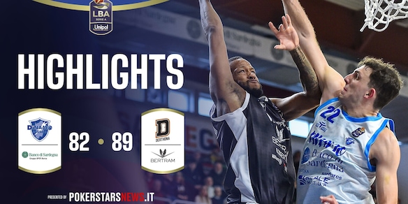 Banco di Sardegna Sassari - Bertram Derthona Tortona | PokerstarsNews Highlights Serie A Unipol 2025/2026