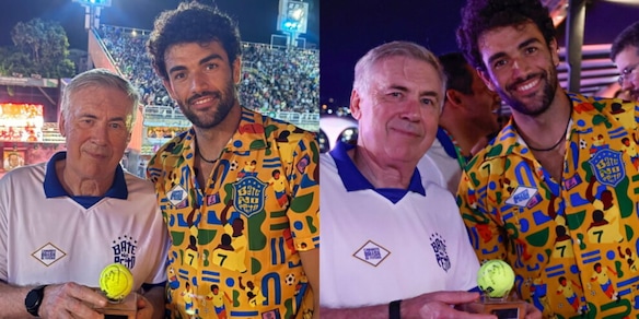 Berrettini a Rio, l'incontro speciale con Ancelotti: la foto è virale sui social
