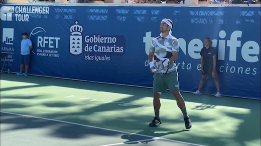 Fognini in gran forma: torna in campo per un’esibizione a Tenerife