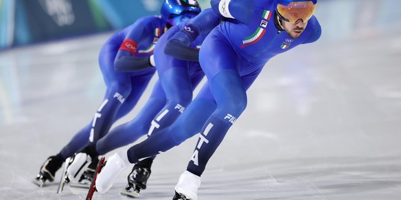 Abodi celebra l'oro del pattinaggio 'dopo 20 anni l'Italia di nuovo in Paradiso'